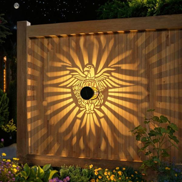 Leaper Solar-Powered Wrought-Iron Garden Decorative Lights