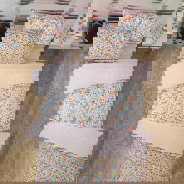 Smart Living Luxury Twin Pack Enchanted Animals Reversible Duvet Set & Pillowcases