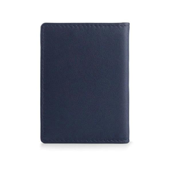 Leather Credit Card Holder Navy-2