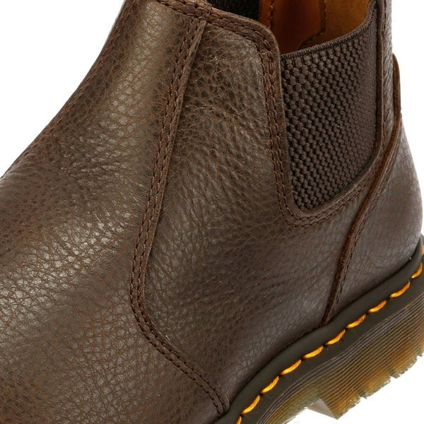 Dr. Martens 2976 Lo AR Rogue Leather Kelp Brown Boots