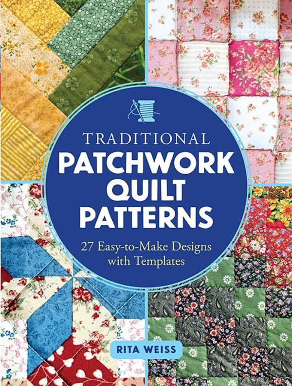 Traditional Patchwork Quilt Patterns with Plastic Templates