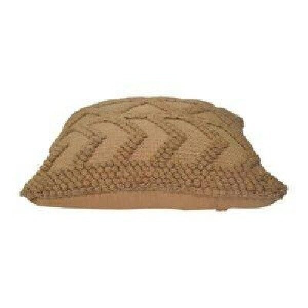 Wyld Haus Set of 2 Snowshill Coffee Zig Zag Handwoven Coffee Cushion Covers