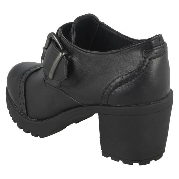 Red:Tag Girls Red Tag Chunky Heeled School Shoes