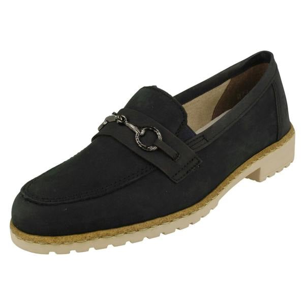 Rieker Ladies Rieker Flat Loafer Style Shoes 51860