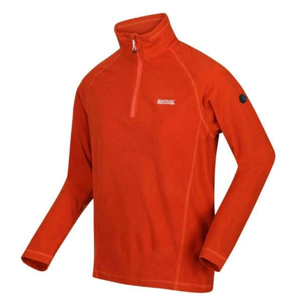 Regatta Great Outdoors Mens Montes Funnel Neck Fleece Jumper - Rusty Orange - 