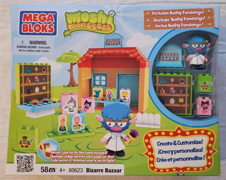 Mega Bloks - Moshi Monsters Bizarre Bazaar Construction Set