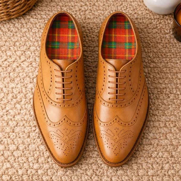 BIRCH Mens Tartan Foam Insoles - Cushioning Shoe Inserts