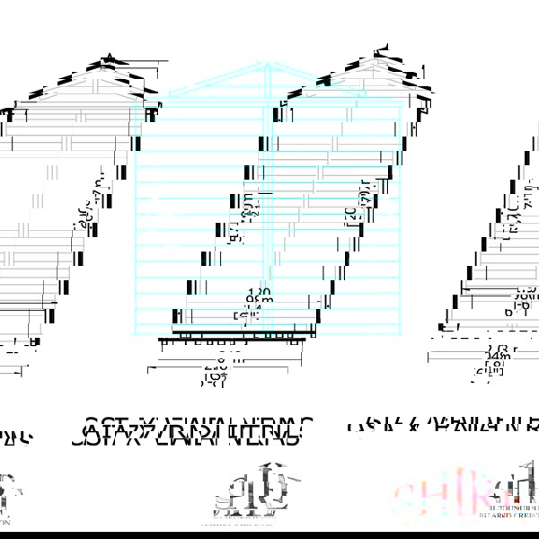 Shire Casita + Verandah 7x9 12mm interlock Clad wooden Shed - Best Shed