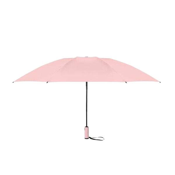 MidOcean Agumbe Windproof Folding Umbrella - Baby Pink - 