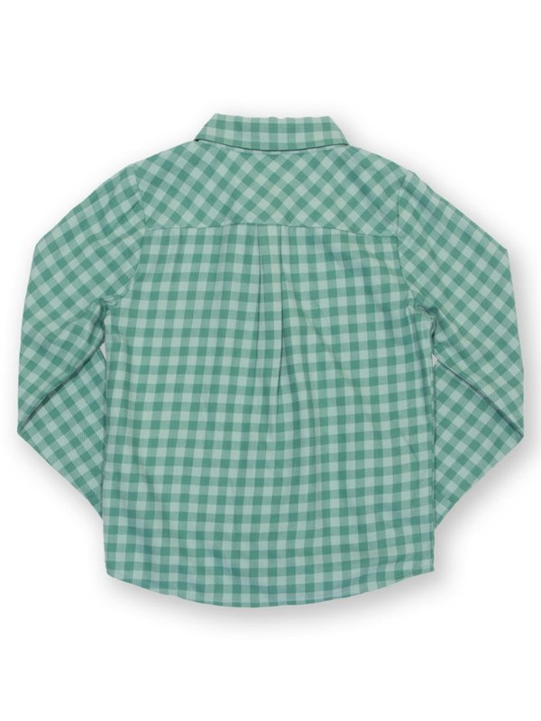 Kite Boys Organic Check Shirt Thyme
