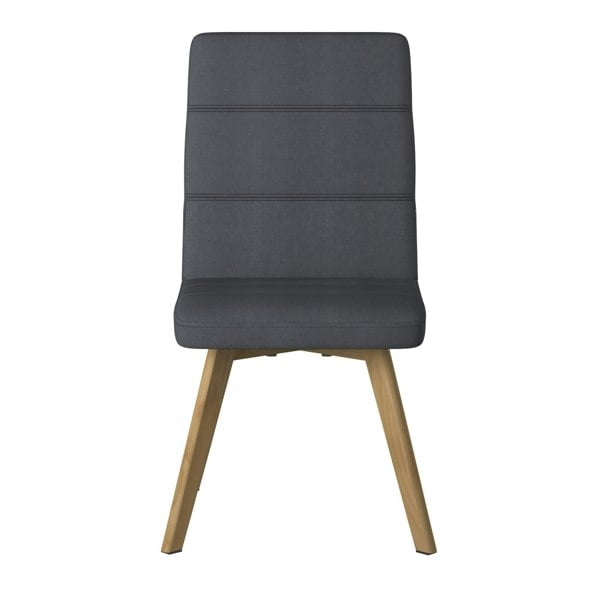 Dorel Home Athens Dining Chair in Fabric Grey