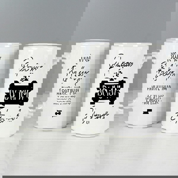 Personalised Memento Company Personalised Pawsome Dog Mum Mug