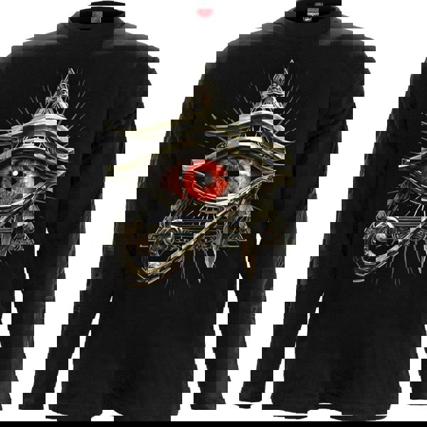 EVIL EYE - Longsleeve T-Shirt Black