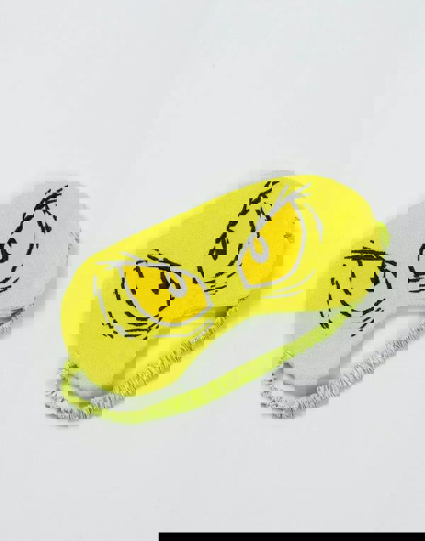 The Grinch Unisex Green Character Hot Water Bottle With Eye Mask and Socks (One Size)