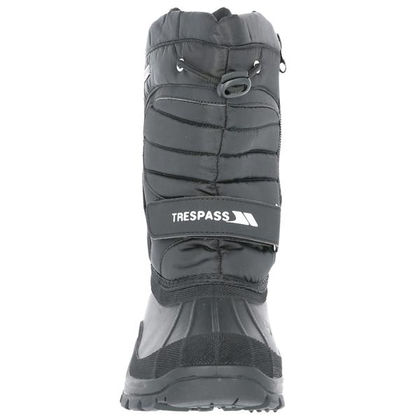 Trespass Youths Unisex Dodo Winter Snow Boots - Black - 