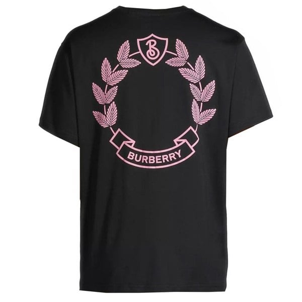 Burberry Branded Back Logo T Shirt - Black