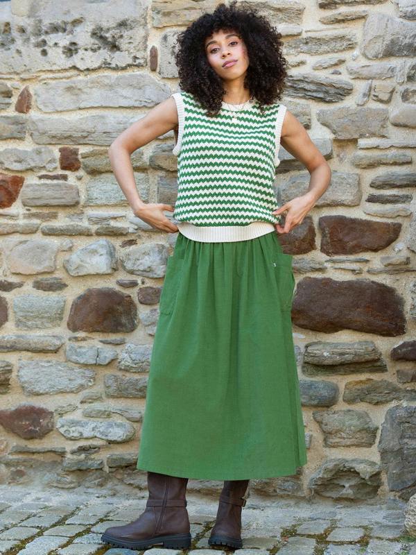 Kite Womens Organic Mudeford Cord Skirt