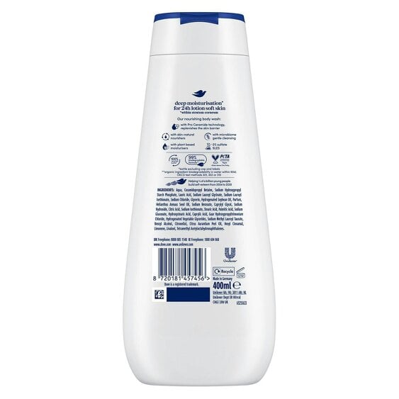 Dove Advanced Care Deeply Nourishing Body Wash 24H Micromoisture, 14x400ml