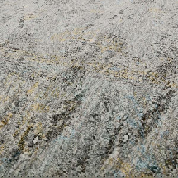 Asiatic Jasper JA01 Traditional Teal Rug