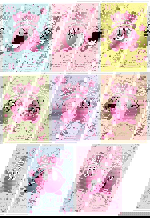 Kirby Manga Mania 8 Books Collection Set by Hirokazu Hikawa (Volumes 1-8)