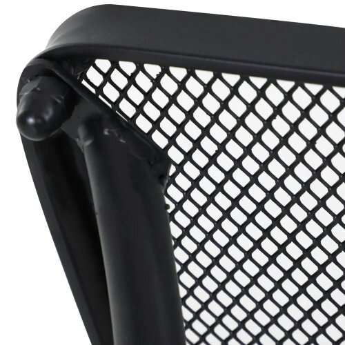 Wyld Haus Aritte Metal Black Square Outdoor Bistro Table 45 x 45 x 50cm