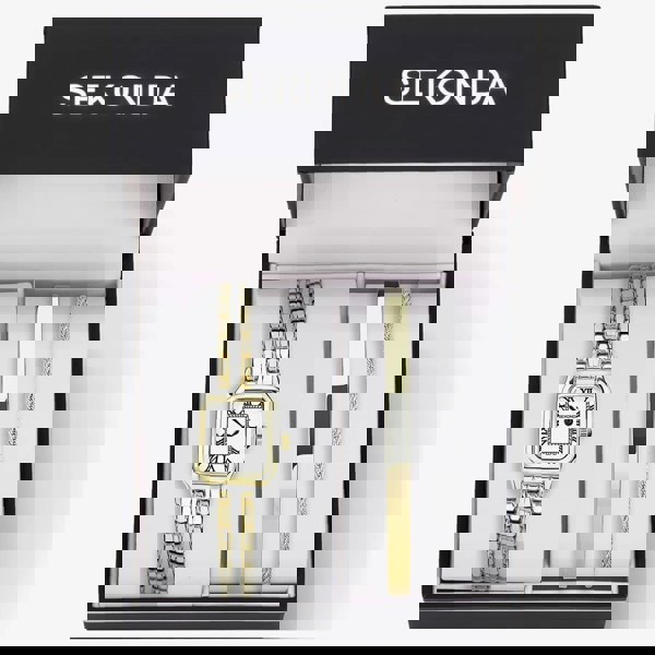 Sekonda Monica Two Colour Watch Gift Set 49039