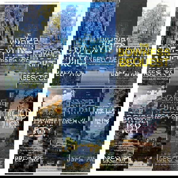 Lake District Mysteries 6 Book Set by Rebecca Tope Staveley Suspect, Bowness Bequest, Threlkeld Theory, Grasmere Grudge & more