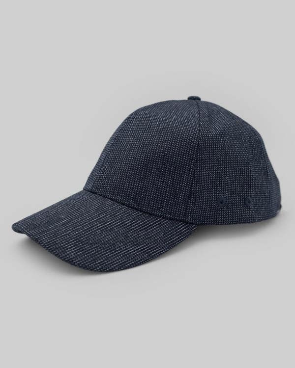 Steel & Jelly Navy Textured Baseball Cap