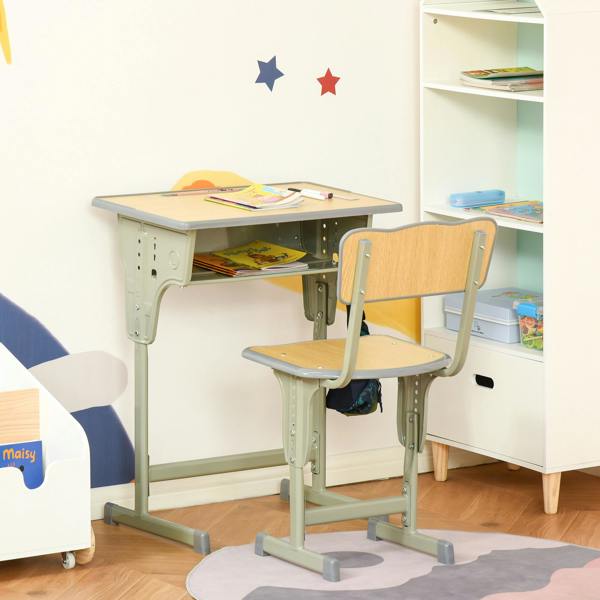 Children''s Study Table And Chair Set