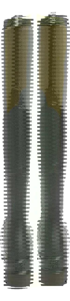 Muck Boots MUCK Boots Chore 2k Mens Classic Stable Farm Tall Wellington Wellies, rear view of the tall waterproof rubber and neoprene farm boot in green.