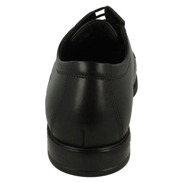 Clarks Mens Clarks Toe Cap Detailed Smart Shoes Howard Cap