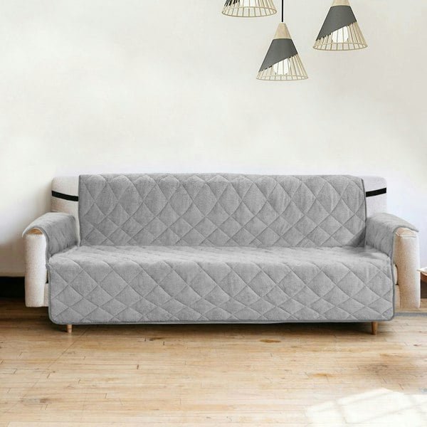 Home Republic Velosso Teddy Soft Water Repellent Sofa Protector - Two Seater