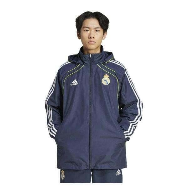 Adidas Mens Real Madrid CF Windbreaker - Night Navy - 