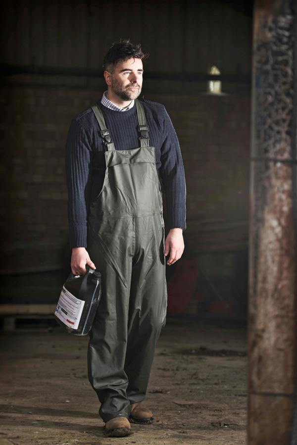 Airflex Waterproof Bib & Brace - Hi-Vis Trousers
