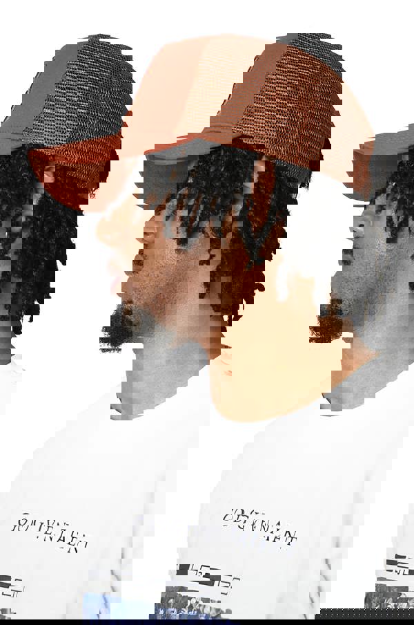 God Given Talent GGT Copper Orange Logo Burnt Orange Mesh Snapback