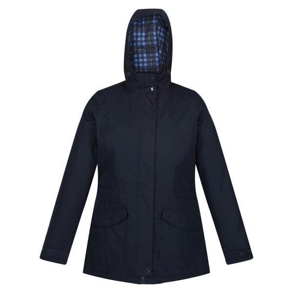 Regatta Women's Brigida Waterproof Jacket - Navy Check