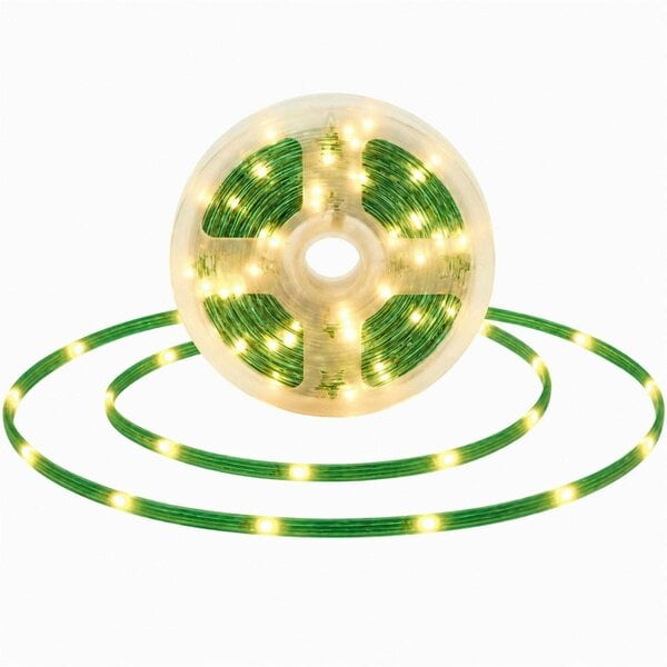 Shatchi 500 LED Green Cable String Light with Warm White Effect
