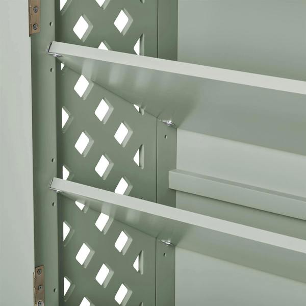 Statement Furniture Florence Shoe Storage Cabinet Large Wooden Shoe Rack