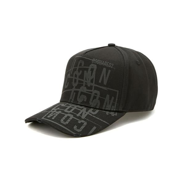 Dsquared Gorras Icon Stamped logo Cap   in  Black