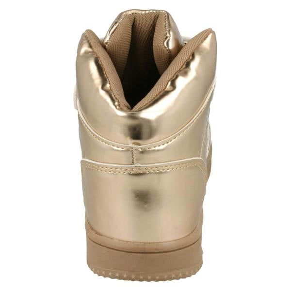 Spot On Ladies Spot On Mid Platform Trainers
