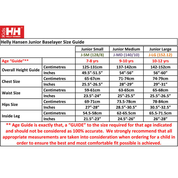Kids' Helly Hansen LIFA Merino Wool Warmest Base Layer Set {HH-49403}