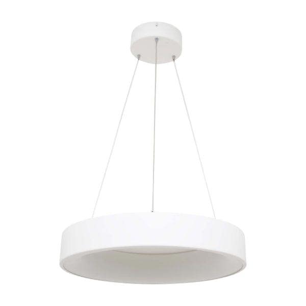 Pagazzi Lighting Suvi White LED Ceiling Pendant