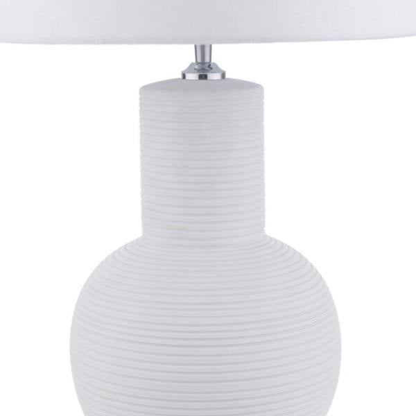 Meredith White Ceramic Table Lamp
