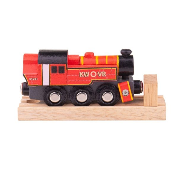 Bigjigs Rail Ivatt Engine - Red