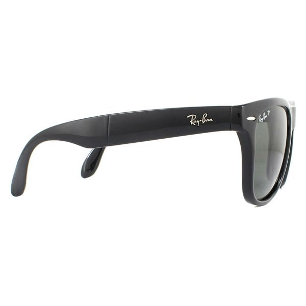 Ray-Ban Sunglasses Folding Wayfarer 4105 Black Green Polarized 601/58 Large