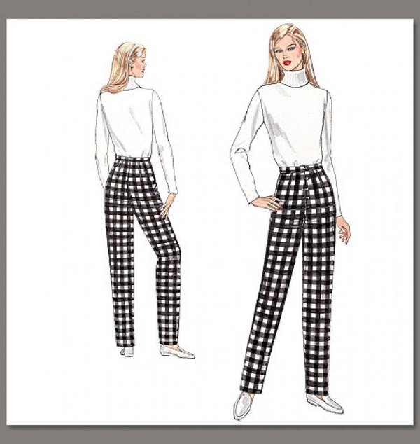 Vogue Sewing Pattern 1003, Trousers for Women, 6 - Easy