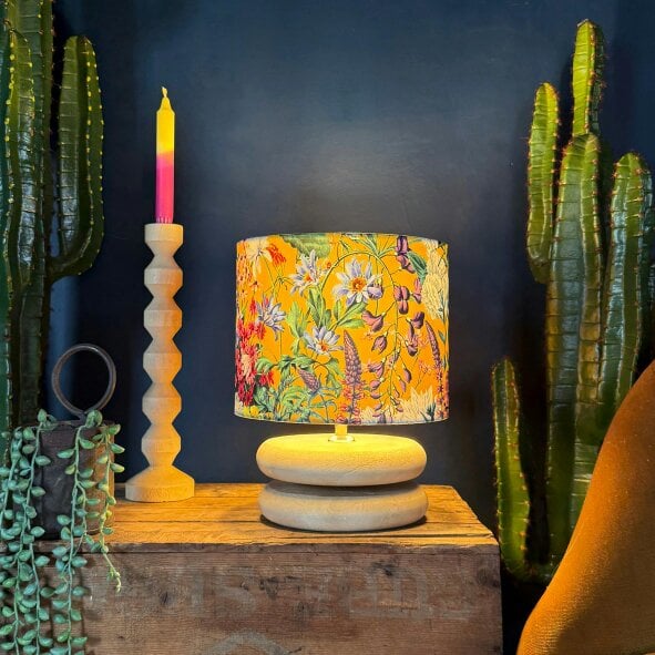 Love Frankie Balance Table Lamp In Oak