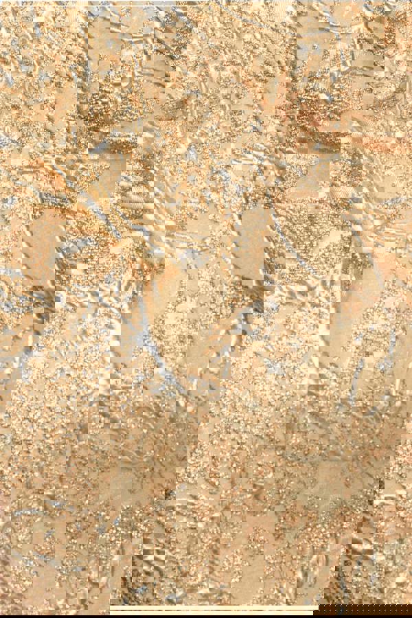 Corset Balloon Skirt Lace Up Back Mini Dress - Gold DR4778