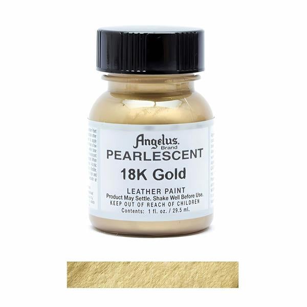Angelus Pearlescent Leather Paint for Sneaker Customs 1oz