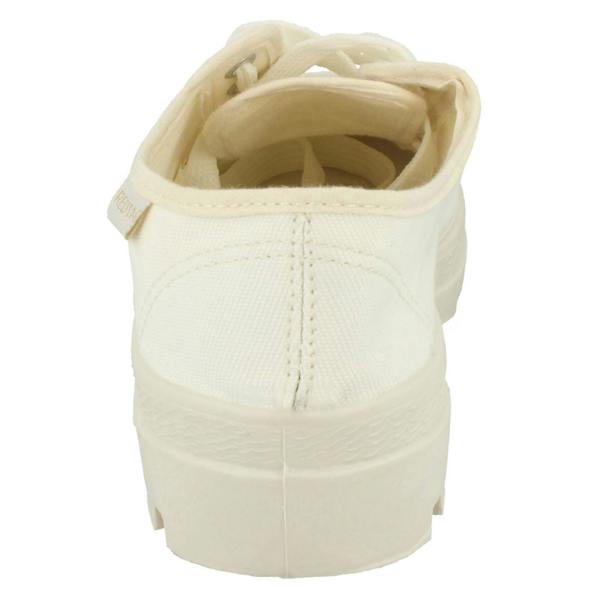 Red:Tag Ladies Red Tag Flat Lace Up Trainers